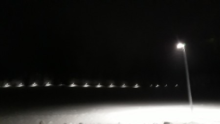 Osvětlená běžecká trať